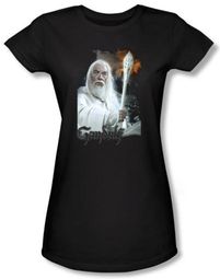 The Lord Of The Rings Juniors T-Shirt Gandalf Black Tee Shirt