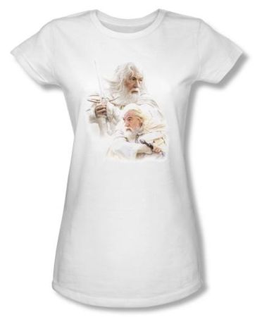 The Lord Of The Rings Juniors T-Shirt Gandalf The White Tee Shirt