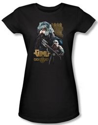 The Lord Of The Rings Juniors T-Shirt Gimli Black Tee Shirt