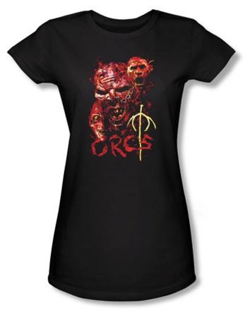 The Lord Of The Rings Juniors T-Shirt ORCS Black Tee Shirt