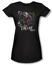 The Lord Of The Rings Juniors T-Shirt The Best Dwarf Black Tee Shirt