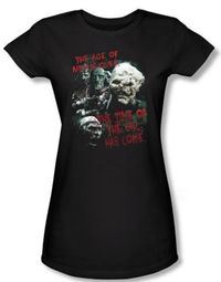 The Lord Of The Rings Juniors T-Shirt Time Of The Orc Black Tee Shirt