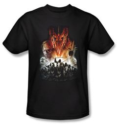 The Lord Of The Rings Kids T-Shirt Evil Rising Black Shirt Youth
