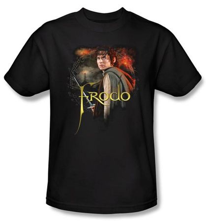 The Lord Of The Rings Kids T-Shirt Frodo Black Tee Shirt Youth