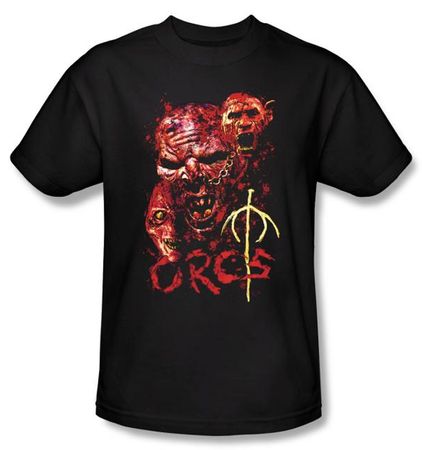 The Lord Of The Rings Kids T-Shirt ORCS Black Tee Shirt Youth
