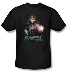 The Lord Of The Rings Kids T-Shirt Samwise Gamgee Black Shirt Youth