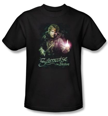 The Lord Of The Rings Kids T-Shirt Samwise Gamgee Black Shirt Youth