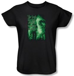 The Lord Of The Rings Ladies T-Shirt King Of The Dead Black Tee Shirt