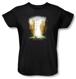 The Lord Of The Rings Ladies T-Shirt The Fellowship Of The Ring Shirt