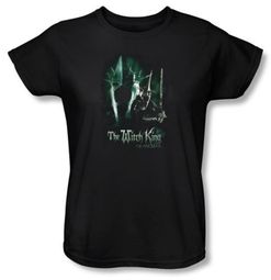 The Lord Of The Rings Ladies T-Shirt Witch King Black Tee Shirt