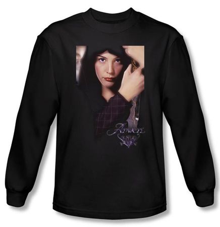 The Lord Of The Rings Long Sleeve T-Shirt Arwen Black Tee Shirt