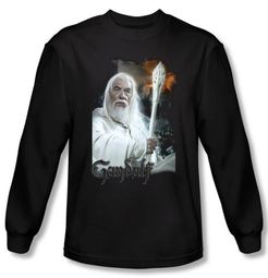 The Lord Of The Rings Long Sleeve T-Shirt Gandalf Black Tee Shirt