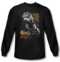 The Lord Of The Rings Long Sleeve T-Shirt Gimli Black Shirt