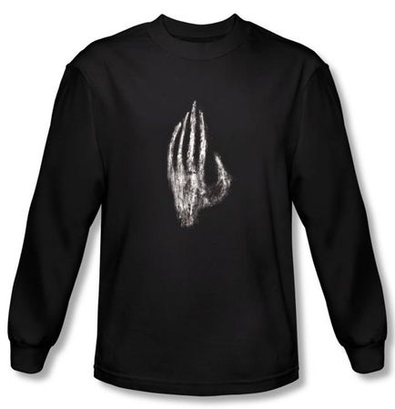 The Lord Of The Rings Long Sleeve T-Shirt Hand Of Saruman Black Tee