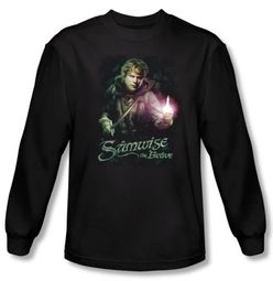 The Lord Of The Rings Long Sleeve T-Shirt Samwise Gamgee Black Shirt