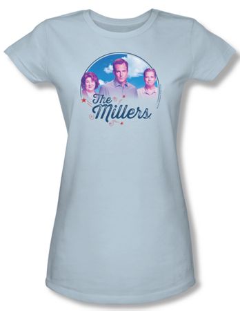 The Millers Shirt Juniors Cast Light Blue Tee T-Shirt