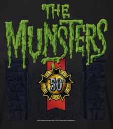 The Munsters 50 Years Logo Shirts