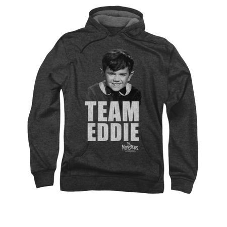 The Munsters Hoodie Team Eddie Charcoal Sweatshirt T-Shirt