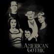 The Munsters Juniors T-shirt American Gothic Black Tee Shirt