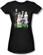 The Munsters Juniors T-shirt The Family Black Tee Shirt