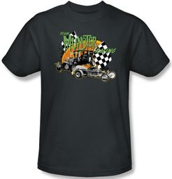 The Munsters Kids T-shirt Team Munster Youth Charcoal Gray Tee Shirt