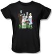 The Munsters Ladies T-shirt The Family Black Tee Shirt