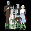 The Munsters Ladies T-shirt The Family Black Tee Shirt