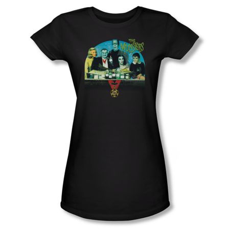 The Munsters Shirt Juniors Potions Black T-Shirt