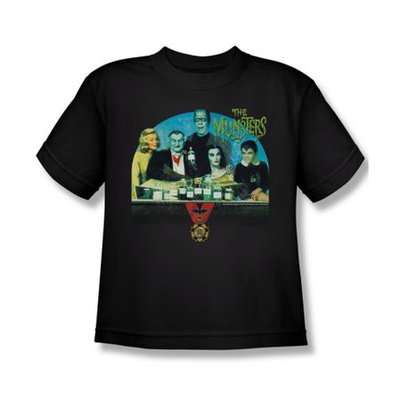 The Munsters Shirt Kids Potions Black Youth T-Shirt