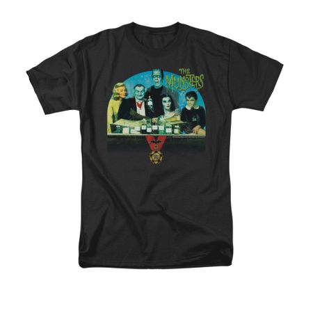 The Munsters Shirt Potions Black T-Shirt