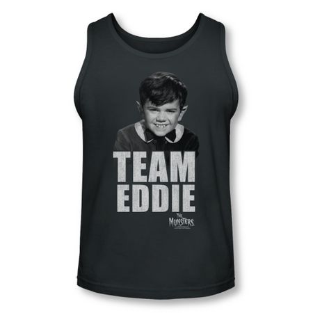 The Munsters Shirt Tank Top Team Eddie Charcoal Tanktop