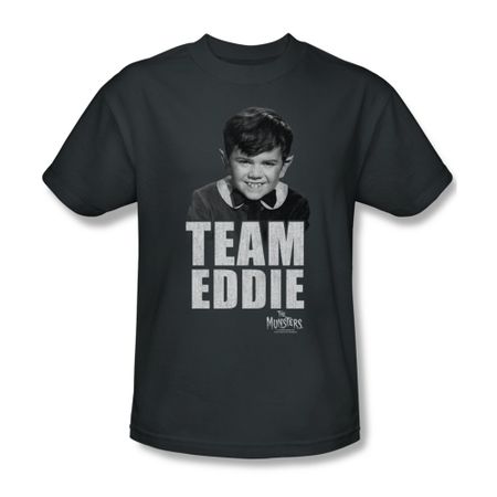 The Munsters Shirt Team Eddie Charcoal T-Shirt
