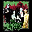 The Munsters T-shirt Normal Family Adult Black Tee Shirt