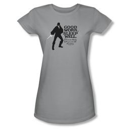 The Princess Bride Shirt Juniors Good Work Silver Tee T-Shirt