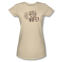 The Princess Bride Shirt Juniors Not A Witch Sand Tee T-Shirt