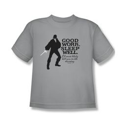 The Princess Bride Shirt Kids Good Work Silver Tee T-Shirt