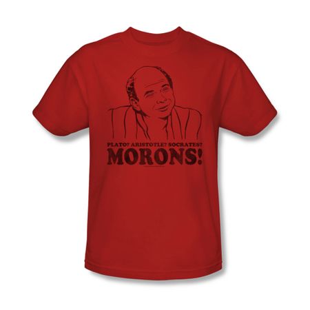 The Princess Bride Shirt Morons Bride Adult Red Tee T-Shirt
