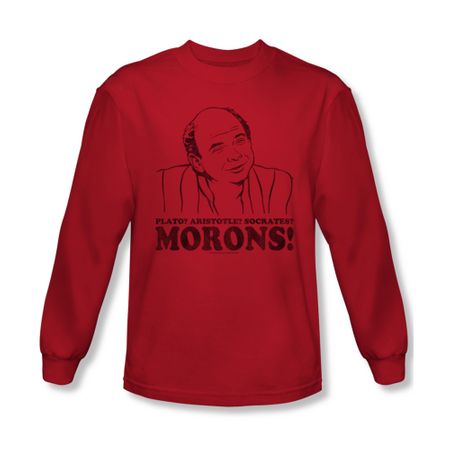 The Princess Bride Shirt Morons Bride Long Sleeve Red Tee T-Shirt