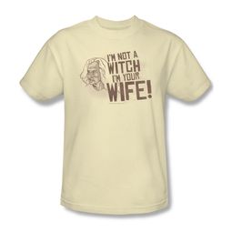 The Princess Bride Shirt Not A Witch Adult Cream Tee T-Shirt