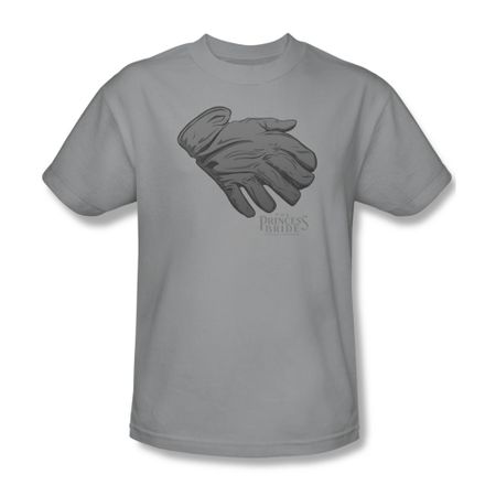 The Princess Bride Shirt Six Fingered Glove Adult Silver Tee T-Shirt
