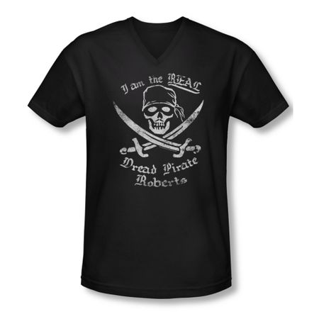 The Princess Bride Shirt Slim Fit V Neck The Real Dpr Black Tee T-Shirt