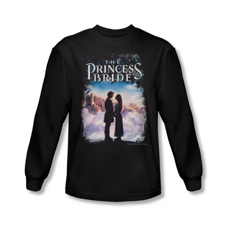 The Princess Bride Shirt Storybook Love Long Sleeve Black Tee T-Shirt