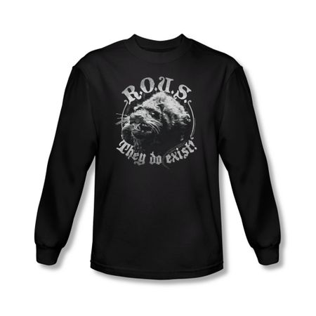 The Princess Bride Shirt They Do Exist! Long Sleeve Black Tee T-Shirt