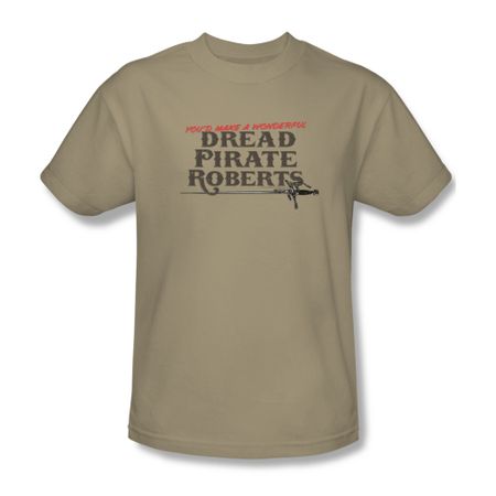 The Princess Bride Shirt Wonderful Dread Adult Sand Tee T-Shirt