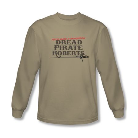 The Princess Bride Shirt Wonderful Dread Long Sleeve Sand Tee T-Shirt