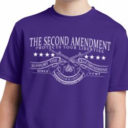 The Second Amendment Kids Moisture Wicking Shirt