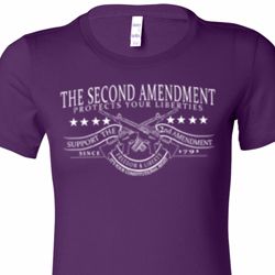 The Second Amendment Ladies Shirts