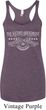 The Second Amendment Ladies Tri Blend Racerback Tank Top