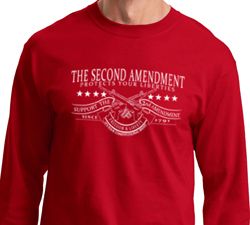 The Second Amendment Long Sleeve Shirt The Second Amendment Long Sleeve Shirt