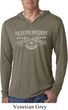 The Second Amendment Mens Lightweight Hooded Shirt